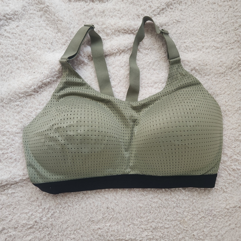 Victoria Secert Sport Army Green Sports Bra 36DD
